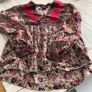 ❤️Lucky brand boho top
